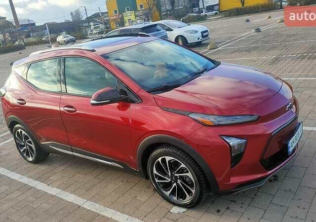 Красный Шевроле Bolt EUV, объемом двигателя 0 л и пробегом 22 тыс. км за 22000 $, фото 12 на Automoto.ua