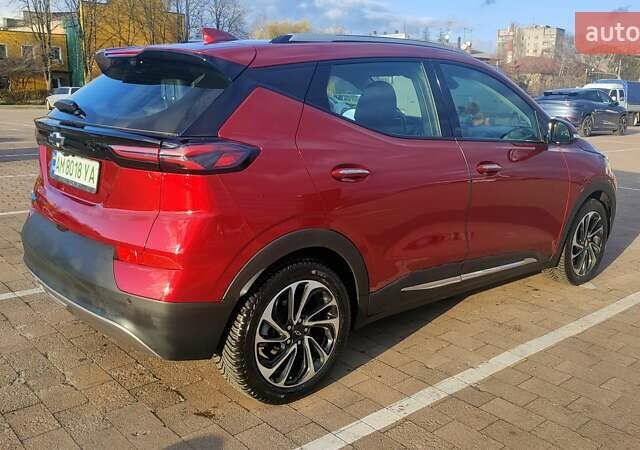 Красный Шевроле Bolt EUV, объемом двигателя 0 л и пробегом 22 тыс. км за 22000 $, фото 18 на Automoto.ua