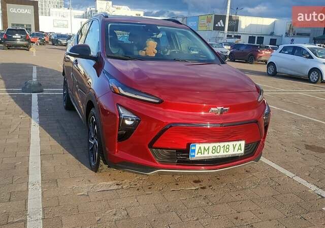 Красный Шевроле Bolt EUV, объемом двигателя 0 л и пробегом 22 тыс. км за 22000 $, фото 6 на Automoto.ua