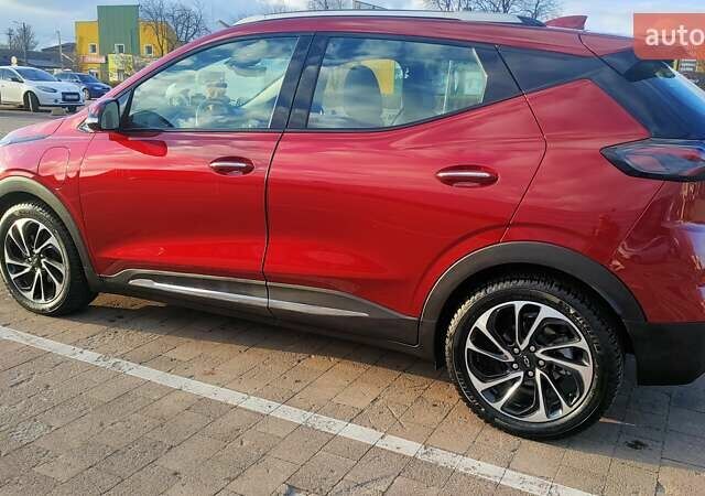 Красный Шевроле Bolt EUV, объемом двигателя 0 л и пробегом 22 тыс. км за 22000 $, фото 4 на Automoto.ua