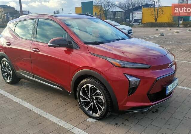 Красный Шевроле Bolt EUV, объемом двигателя 0 л и пробегом 22 тыс. км за 22000 $, фото 11 на Automoto.ua