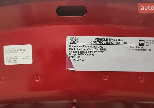 Шевроле Bolt EUV 2023 в Житомире на Automoto.ua Красный Шевроле Bolt EUV, объемом двигателя 0 л и пробегом 19 тыс. км за 23000 $, фото 21 на Automoto.ua