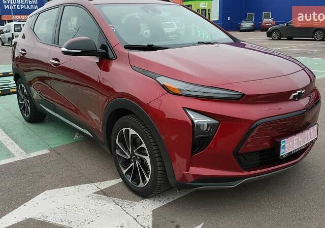 Шевроле Bolt EUV 2023 в Житомире на Automoto.ua Красный Шевроле Bolt EUV, объемом двигателя 0 л и пробегом 19 тыс. км за 23000 $, фото 5 на Automoto.ua