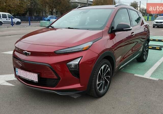 Шевроле Bolt EUV 2023 в Житомире на Automoto.ua Красный Шевроле Bolt EUV, объемом двигателя 0 л и пробегом 19 тыс. км за 23000 $, фото 6 на Automoto.ua