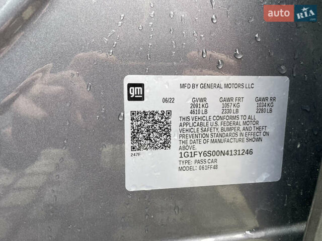 Сірий Шевроле Bolt EUV, об'ємом двигуна 0 л та пробігом 42 тис. км за 19600 $, фото 10 на Automoto.ua