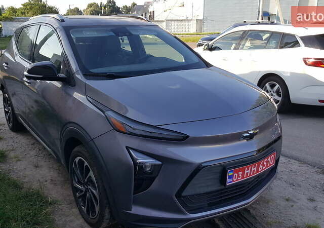 Сірий Шевроле Bolt EUV, об'ємом двигуна 0 л та пробігом 33 тис. км за 25000 $, фото 1 на Automoto.ua