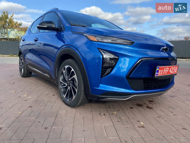 Синій Шевроле Bolt EUV, об'ємом двигуна 0 л та пробігом 33 тис. км за 20500 $, фото 1 на Automoto.ua