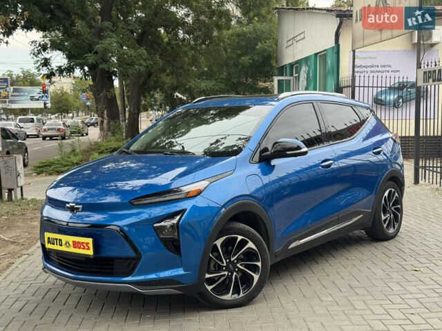 Синий Шевроле Bolt EUV, объемом двигателя 0 л и пробегом 51 тыс. км за 21499 $, фото 4 на Automoto.ua