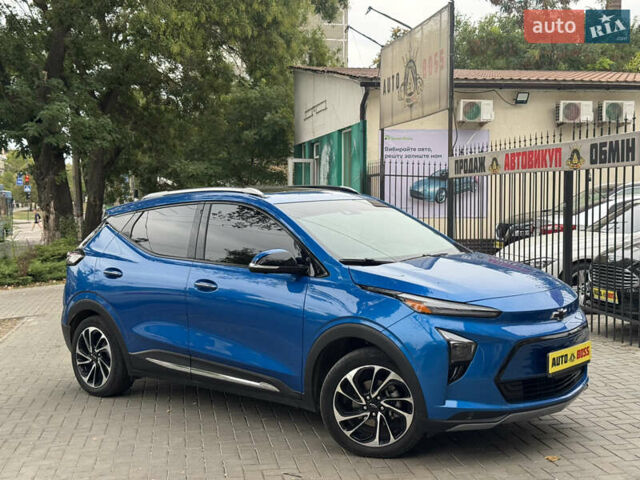 Синий Шевроле Bolt EUV, объемом двигателя 0 л и пробегом 51 тыс. км за 21499 $, фото 1 на Automoto.ua