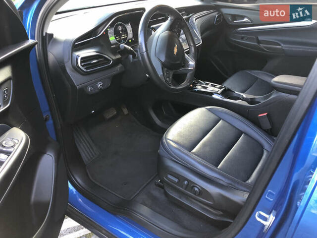 Шевроле Bolt EUV 2022 в Тернополе на Automoto.ua Синий Шевроле Bolt EUV, объемом двигателя 0 л и пробегом 77 тыс. км за 17990 $, фото 26 на Automoto.ua