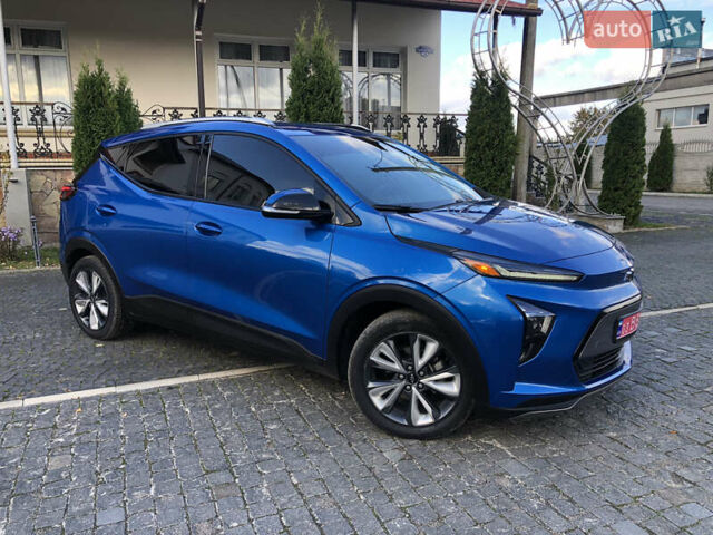 Шевроле Bolt EUV 2022 в Тернополе на Automoto.ua Синий Шевроле Bolt EUV, объемом двигателя 0 л и пробегом 77 тыс. км за 17990 $, фото 8 на Automoto.ua