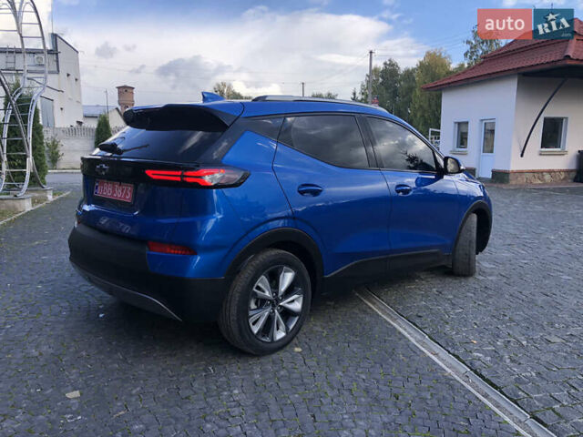 Шевроле Bolt EUV 2022 в Тернополе на Automoto.ua Синий Шевроле Bolt EUV, объемом двигателя 0 л и пробегом 77 тыс. км за 17990 $, фото 10 на Automoto.ua