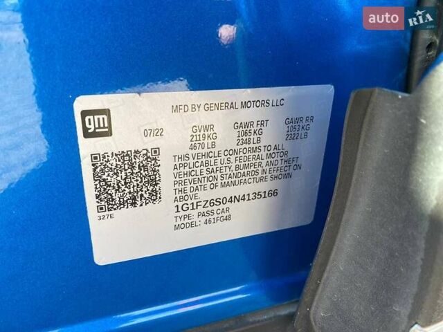 Синий Шевроле Bolt EUV, объемом двигателя 0 л и пробегом 68 тыс. км за 18300 $, фото 29 на Automoto.ua