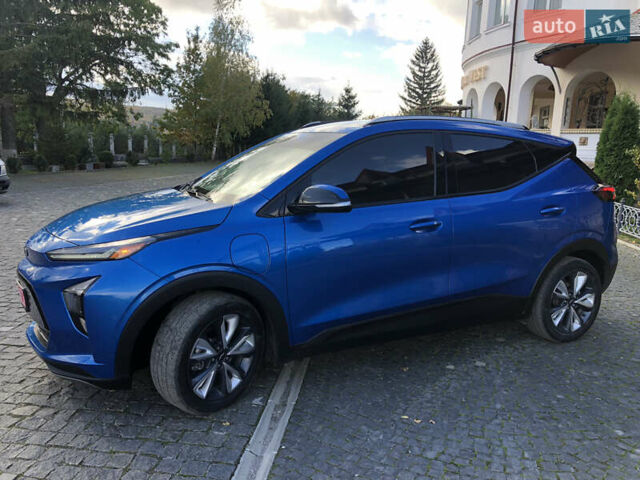 Шевроле Bolt EUV 2022 в Тернополе на Automoto.ua Синий Шевроле Bolt EUV, объемом двигателя 0 л и пробегом 77 тыс. км за 17990 $, фото 19 на Automoto.ua