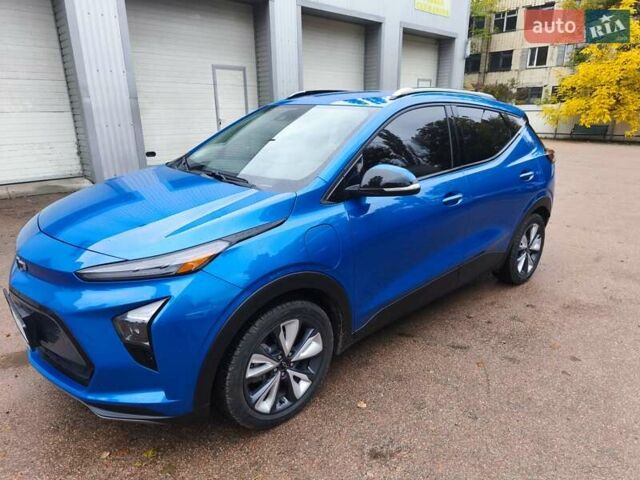 Шевроле Bolt EUV 2022 в Киеве на Automoto.ua Синий Шевроле Bolt EUV, объемом двигателя 0 л и пробегом 80 тыс. км за 22000 $, фото 5 на Automoto.ua