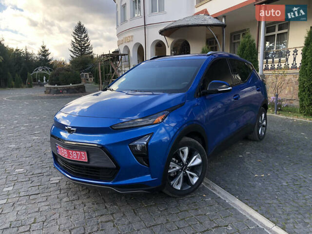 Шевроле Bolt EUV 2022 в Тернополе на Automoto.ua Синий Шевроле Bolt EUV, объемом двигателя 0 л и пробегом 77 тыс. км за 17990 $, фото 59 на Automoto.ua