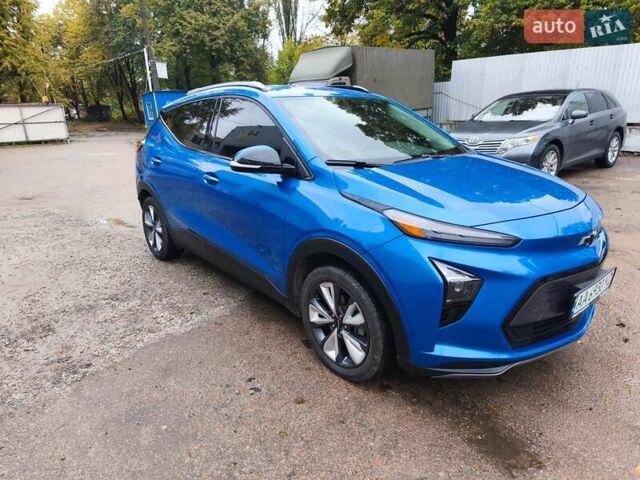 Шевроле Bolt EUV 2022 в Киеве на Automoto.ua Синий Шевроле Bolt EUV, объемом двигателя 0 л и пробегом 80 тыс. км за 22000 $, фото 6 на Automoto.ua