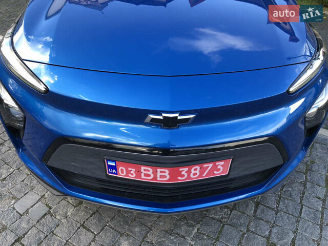 Шевроле Bolt EUV 2022 в Тернополе на Automoto.ua Синий Шевроле Bolt EUV, объемом двигателя 0 л и пробегом 77 тыс. км за 17990 $, фото 5 на Automoto.ua