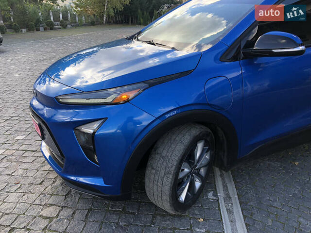 Шевроле Bolt EUV 2022 в Тернополе на Automoto.ua Синий Шевроле Bolt EUV, объемом двигателя 0 л и пробегом 77 тыс. км за 17990 $, фото 20 на Automoto.ua