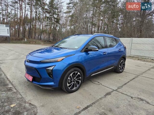 Синий Шевроле Bolt EUV, объемом двигателя 0 л и пробегом 55 тыс. км за 20999 $, фото 1 на Automoto.ua