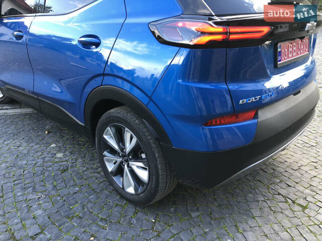 Шевроле Bolt EUV 2022 в Тернополе на Automoto.ua Синий Шевроле Bolt EUV, объемом двигателя 0 л и пробегом 77 тыс. км за 17990 $, фото 14 на Automoto.ua