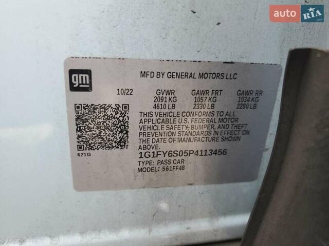 Синій Шевроле Bolt EUV, об'ємом двигуна 0 л та пробігом 51 тис. км за 5900 $, фото 11 на Automoto.ua