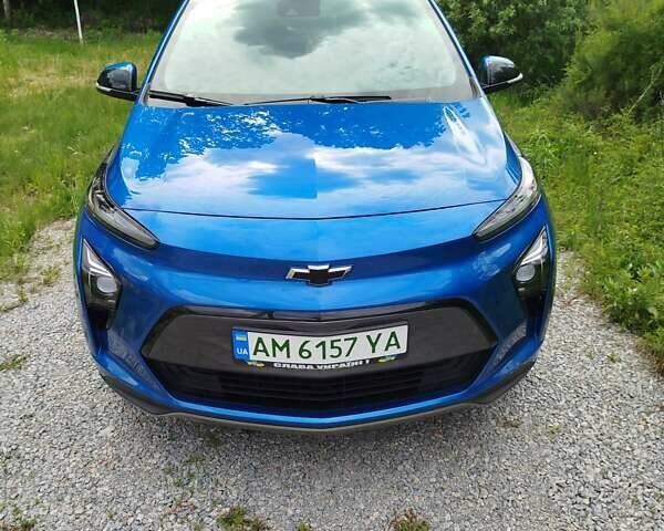 Шевроле Bolt EUV 2023 в Житомире на Automoto.ua Синий Шевроле Bolt EUV, объемом двигателя 0 л и пробегом 20 тыс. км за 20299 $, фото 4 на Automoto.ua