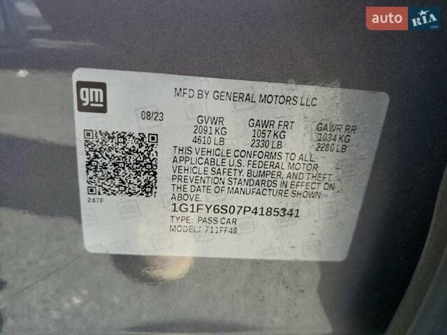 Синий Шевроле Bolt EUV, объемом двигателя 0 л и пробегом 11 тыс. км за 5800 $, фото 12 на Automoto.ua