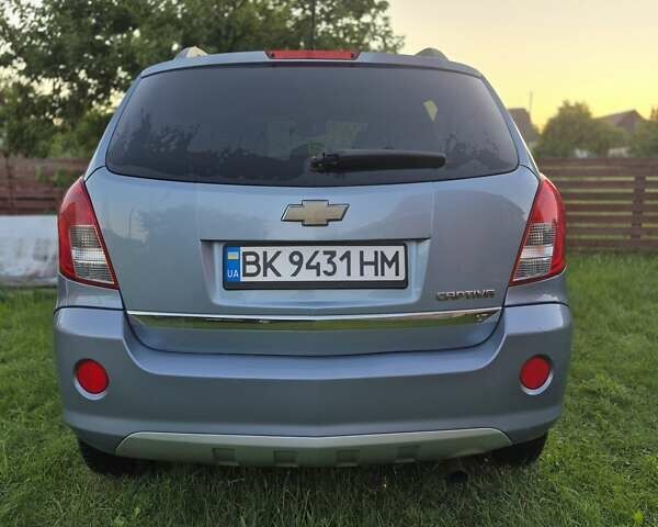 Синий Шевроле Captiva Sport, объемом двигателя 2.38 л и пробегом 190 тыс. км за 10000 $, фото 4 на Automoto.ua