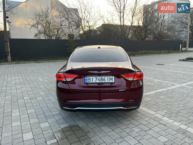 Червоний Крайслер 200, об'ємом двигуна 2.36 л та пробігом 185 тис. км за 10950 $, фото 12 на Automoto.ua