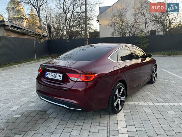 Червоний Крайслер 200, об'ємом двигуна 2.36 л та пробігом 185 тис. км за 10950 $, фото 5 на Automoto.ua