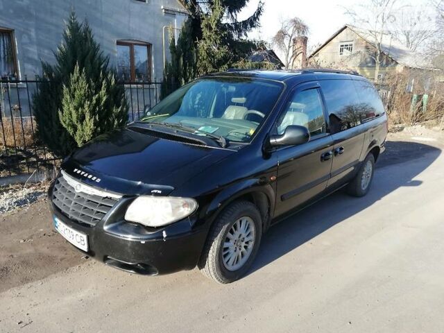 Чорний Крайслер Grand Voyager, об'ємом двигуна 2.5 л та пробігом 330 тис. км за 6500 $, фото 13 на Automoto.ua