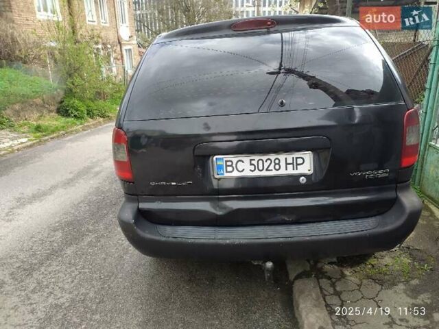 Черный Крайслер Гранд Вояджер, объемом двигателя 2.5 л и пробегом 210 тыс. км за 4000 $, фото 6 на Automoto.ua