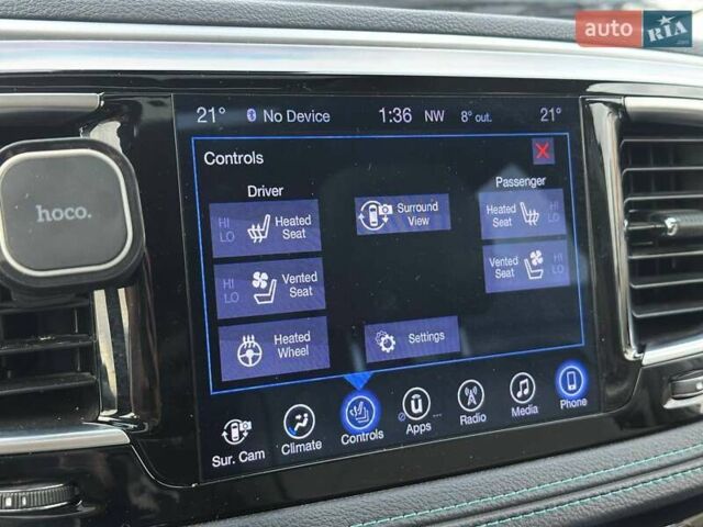 Серый Крайслер Пасифик, объемом двигателя 3.61 л и пробегом 156 тыс. км за 22990 $, фото 28 на Automoto.ua