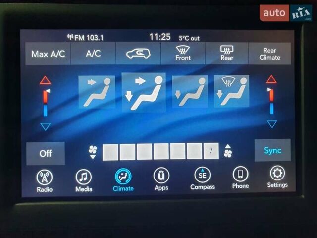 Сірий Крайслер Pacifica, об'ємом двигуна 3.6 л та пробігом 135 тис. км за 17999 $, фото 73 на Automoto.ua
