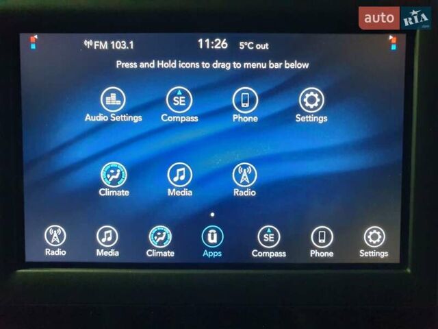 Сірий Крайслер Pacifica, об'ємом двигуна 3.6 л та пробігом 135 тис. км за 17999 $, фото 70 на Automoto.ua