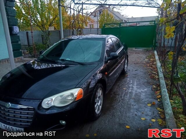 Черный Крайслер Себринг, объемом двигателя 2.7 л и пробегом 250 тыс. км за 3500 $, фото 3 на Automoto.ua