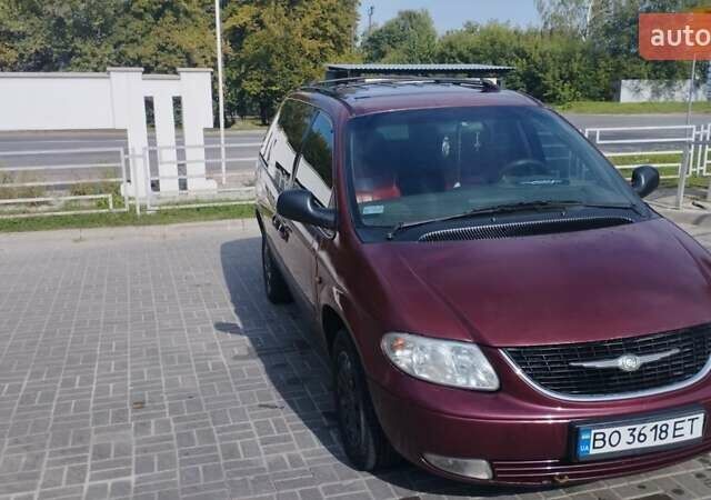 Красный Крайслер Вояджер, объемом двигателя 2.4 л и пробегом 300 тыс. км за 3550 $, фото 8 на Automoto.ua