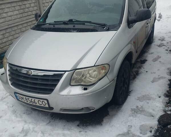 Серый Крайслер Вояджер, объемом двигателя 2.8 л и пробегом 477 тыс. км за 4500 $, фото 11 на Automoto.ua