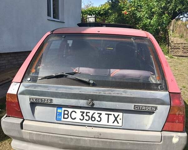 Червоний Сітроен АХ, об'ємом двигуна 1.36 л та пробігом 400 тис. км за 1550 $, фото 4 на Automoto.ua