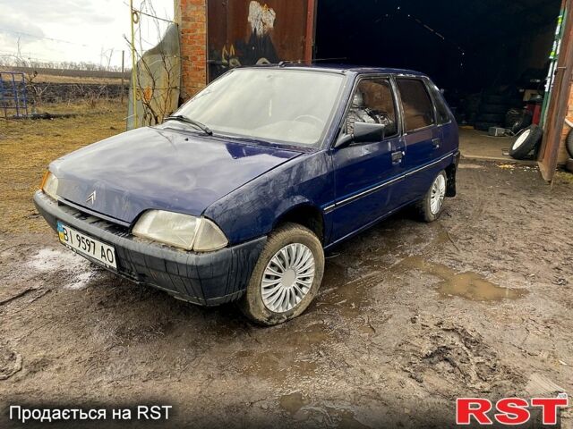 Синій Сітроен АХ, об'ємом двигуна 1.4 л та пробігом 280 тис. км за 900 $, фото 1 на Automoto.ua