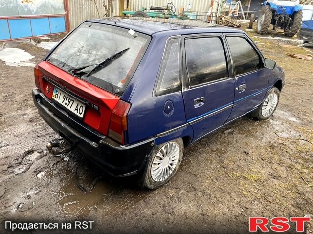 Синій Сітроен АХ, об'ємом двигуна 1.4 л та пробігом 280 тис. км за 900 $, фото 3 на Automoto.ua