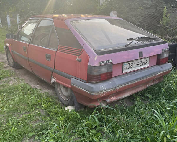 Красный Ситроен БХ, объемом двигателя 1.9 л и пробегом 900 тыс. км за 1200 $, фото 1 на Automoto.ua