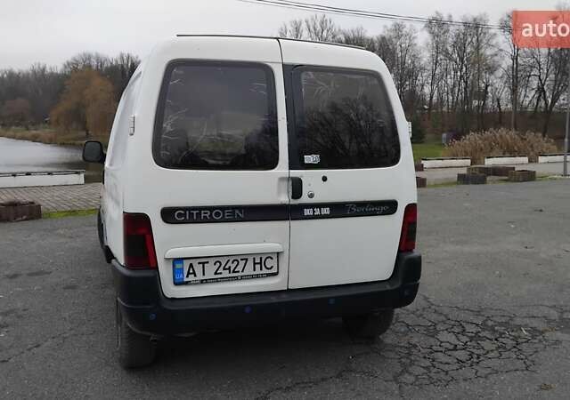 Белый Ситроен Берлинго, объемом двигателя 1.91 л и пробегом 350 тыс. км за 1650 $, фото 4 на Automoto.ua