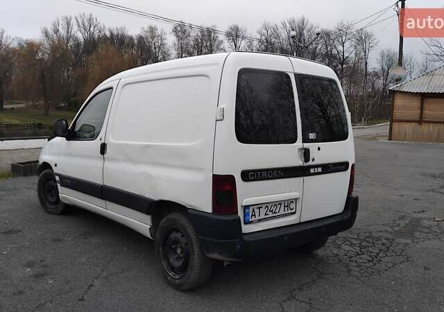 Белый Ситроен Берлинго, объемом двигателя 1.91 л и пробегом 350 тыс. км за 1650 $, фото 3 на Automoto.ua
