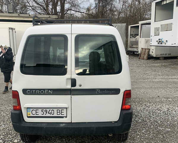 Білий Сітроен Берлінго, об'ємом двигуна 1.9 л та пробігом 300 тис. км за 2750 $, фото 3 на Automoto.ua