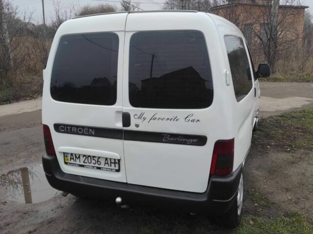 Белый Ситроен Берлинго, объемом двигателя 1.9 л и пробегом 250 тыс. км за 1380 $, фото 4 на Automoto.ua