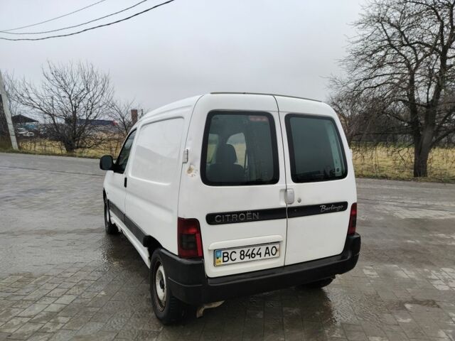 Белый Ситроен Берлинго, объемом двигателя 1.9 л и пробегом 286 тыс. км за 2300 $, фото 4 на Automoto.ua