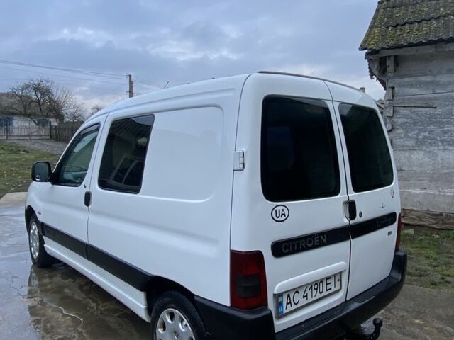 Білий Сітроен Берлінго, об'ємом двигуна 2 л та пробігом 315 тис. км за 3250 $, фото 3 на Automoto.ua