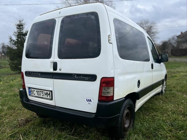 Белый Ситроен Берлинго, объемом двигателя 1.6 л и пробегом 280 тыс. км за 2800 $, фото 3 на Automoto.ua